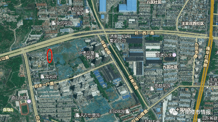 刘长山路以西土地参考市中区的居住用地有3宗,一宗位于白马山街道