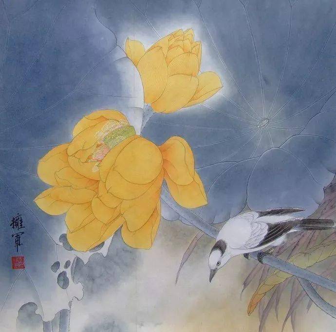 清馨雅致,靓丽祥和,工笔花鸟作品30幅!绝美!