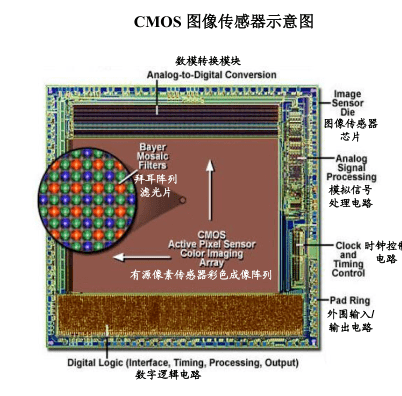 cmos图像传感器产品中,公司采用了更为先进的背照式结构(bsi),从芯片