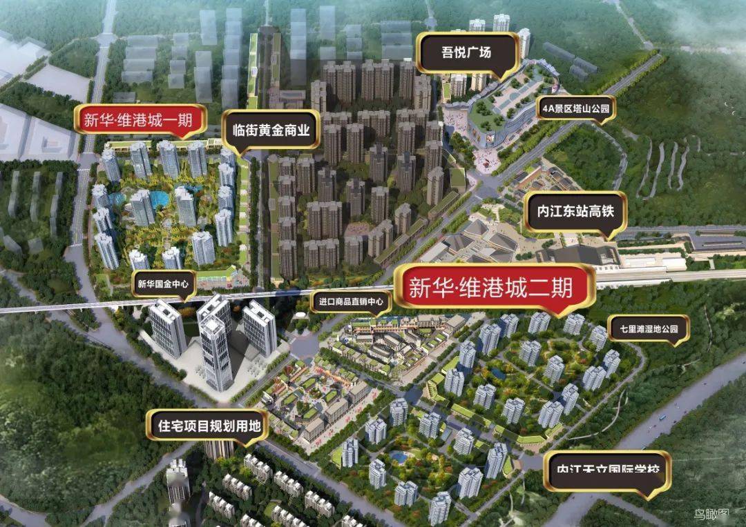 楼市大洗牌!2021年内江这些新盘即将席卷楼市!