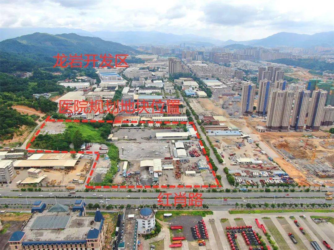 占地超百亩!龙岩城南大型医院地块规划出炉