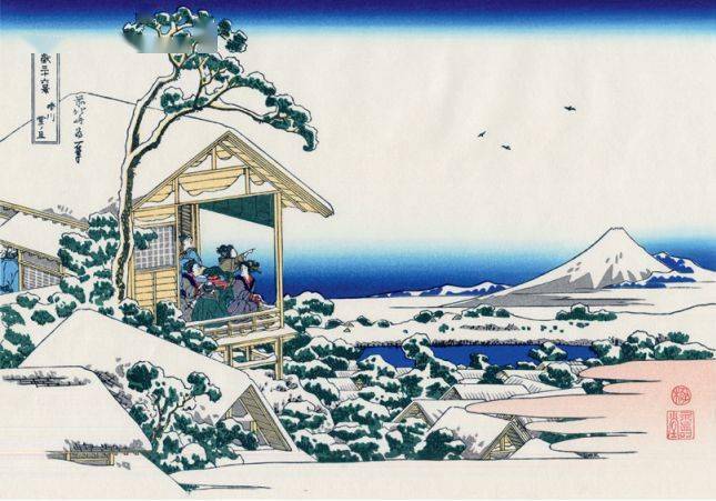 一篇文让您看懂日本浮世绘_富士山