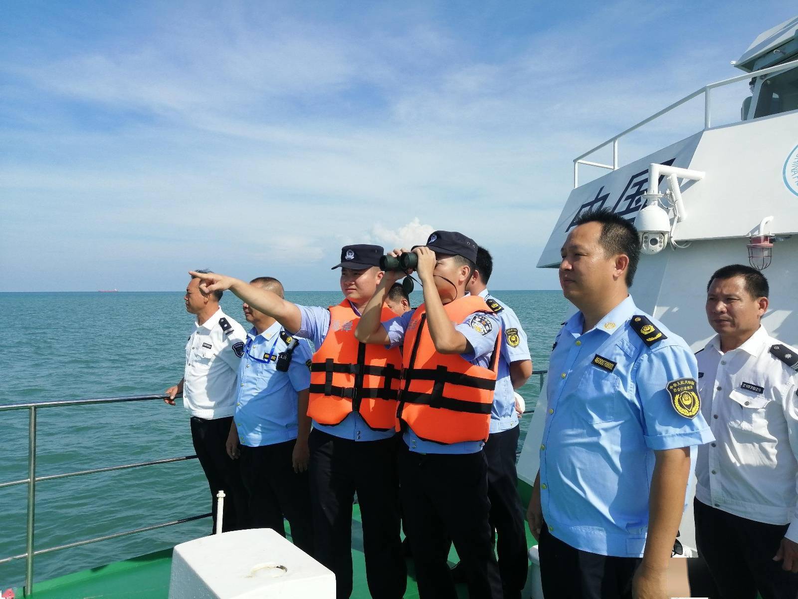 海南省公安厅海岸警察总队第六支队休渔期查处船舶违法违规案件56起