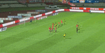 在激烈比赛中,深足也逐渐显现出了强队气质. 中超联赛第10轮比