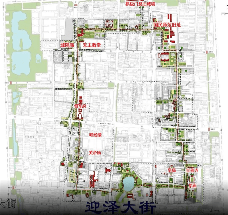 新晋网红打卡地太原府城文道杏花岭片区主体完工