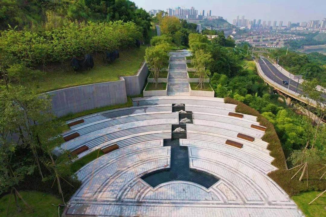 智博会来了重庆两江新区悦来国际会展城再添绿色打卡地两处公园正式