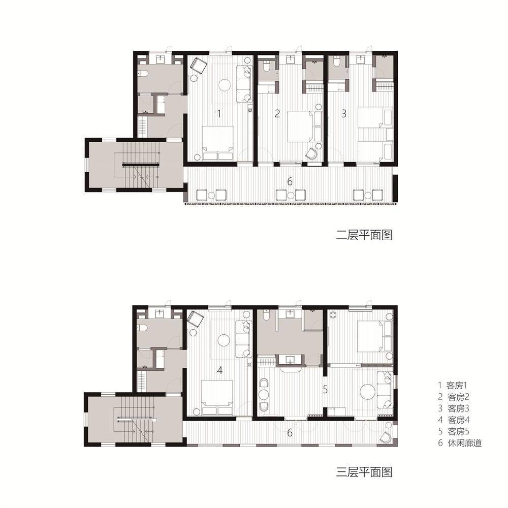 平面图设计草稿sketch项目信息—项目名称:崇明岛左盼民宿项目类型