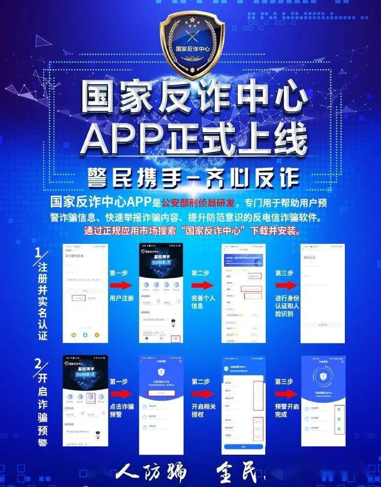 实用关于全民注册使用国家反诈中心app的倡议书