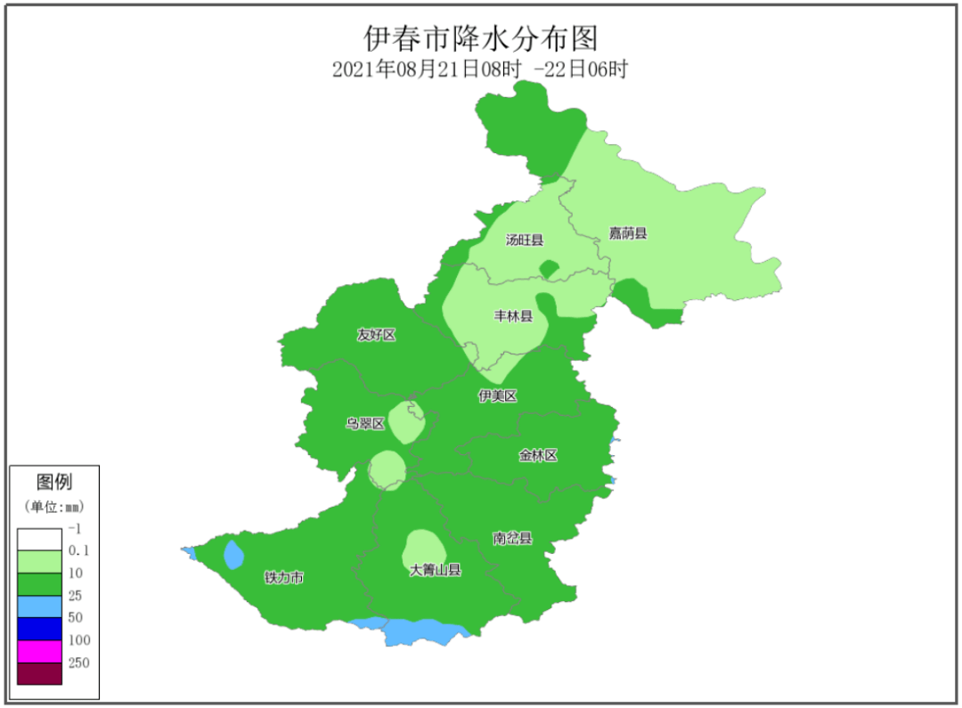伊春天气预报