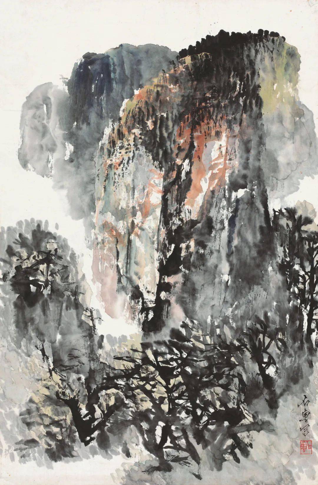 石鲁:写不好字,就谈不到中国画_山水画