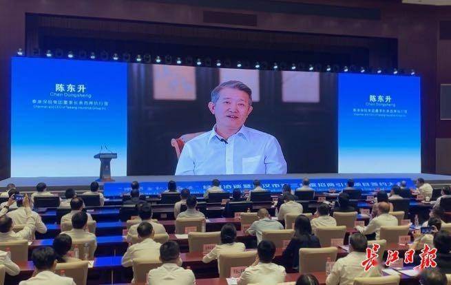 泰康保险集团董事长陈东升武汉是具有良好营商环境的宝地