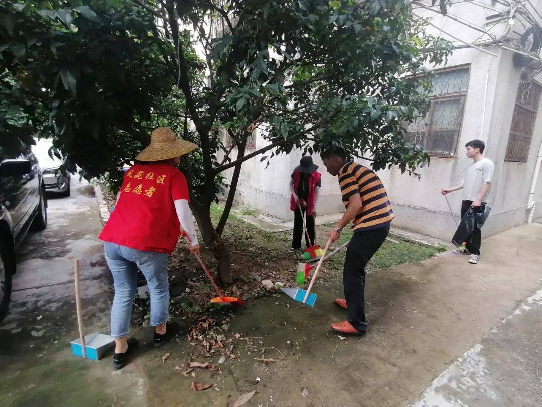 创文进行时(村社区篇 志愿者出力,城区更美丽!