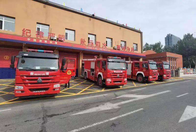 松北区消防救援大队完成新区各新建小型消防站消防车验收工作