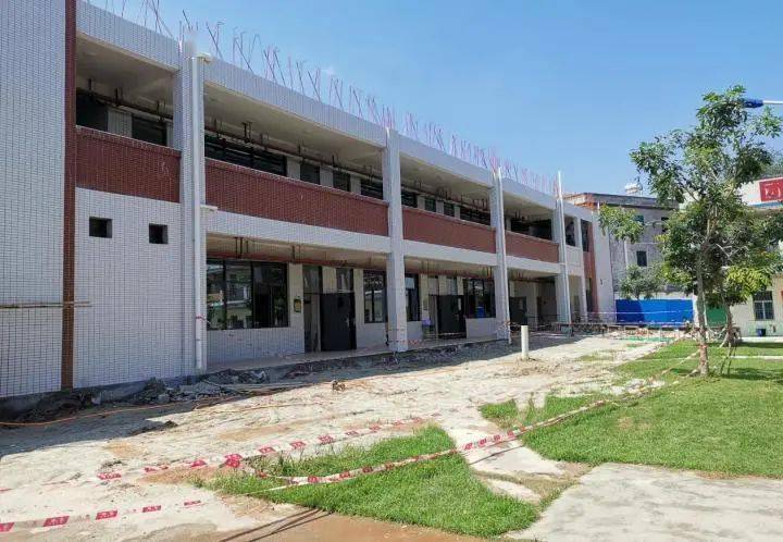 办实事横沥中心小学新建教学楼一栋将提供736个学位