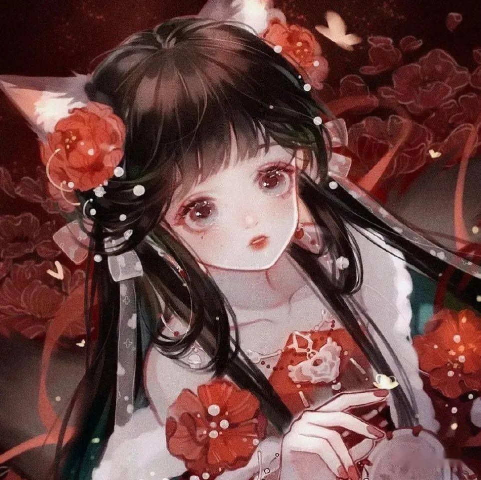 中秋节可以用的可爱古风头像哦