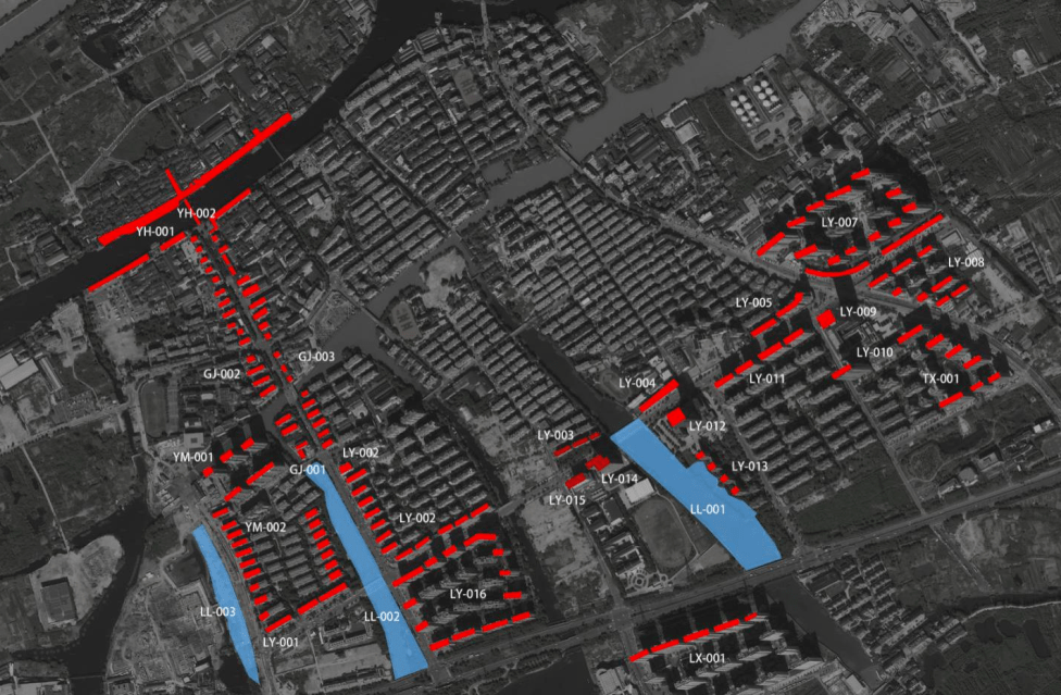 东起塘栖路东侧建筑群,西至圆满路西侧鸭泾桥港,南起运溪路,北至大