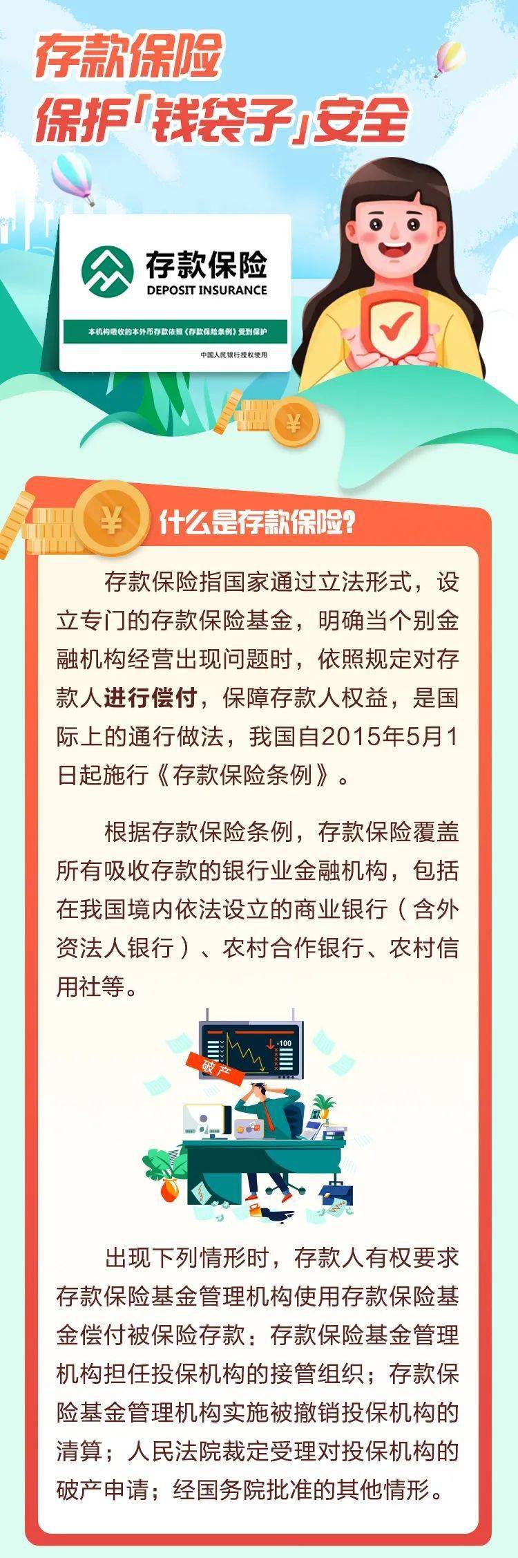我为群众办实事 | 存款保险制度,保护您的「钱袋子」
