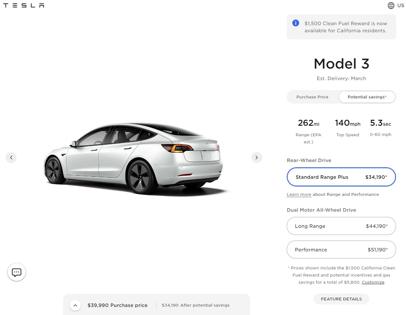 特斯拉美国新长续航版 model y 和一款 model 3 预计交付日期推迟