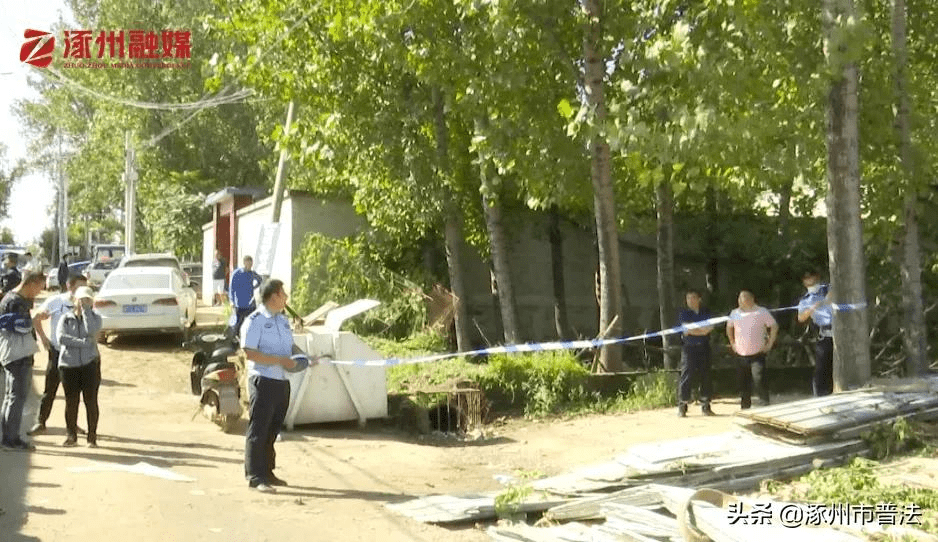 严厉打击!涿州对码头镇3个村占地抢栽,抢种,抢建进行强拆!