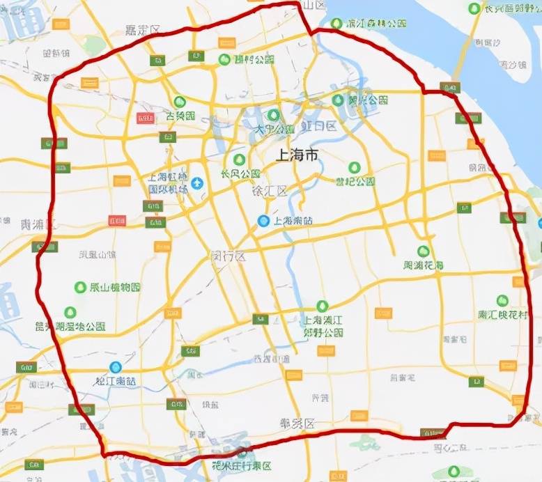 上海中环路,又称"上海中环线",是上海的一条封闭式环形快速机动车