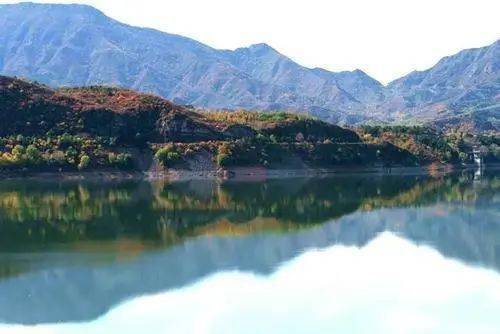 最美北京秋景:白河堡水库,香营乡云瀑.
