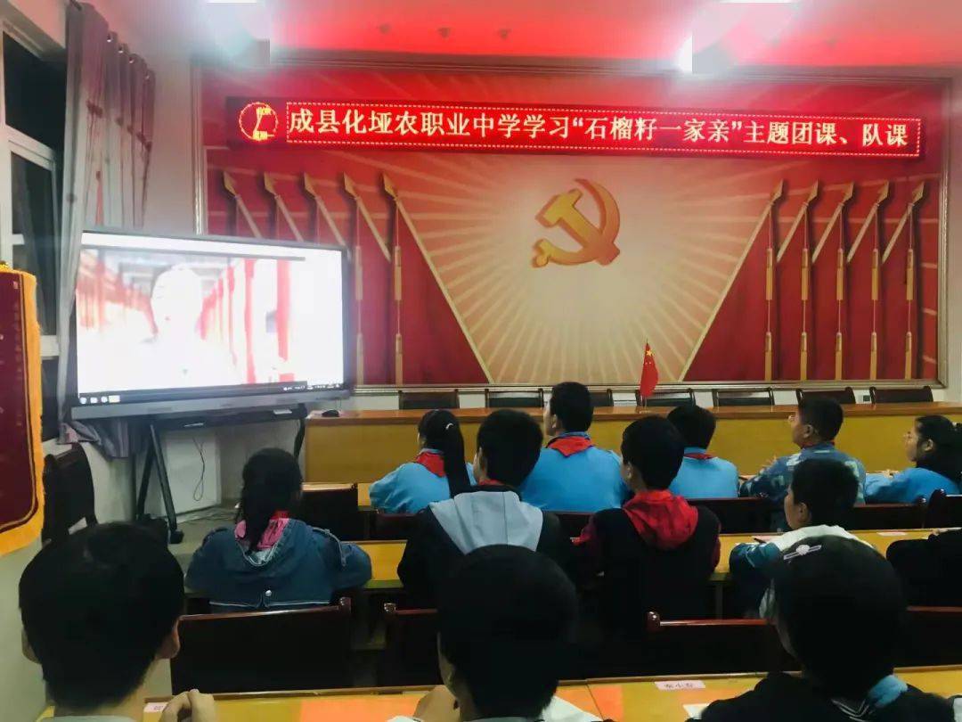 全市各级团队组织积极观看石榴籽一家亲主题团课队课