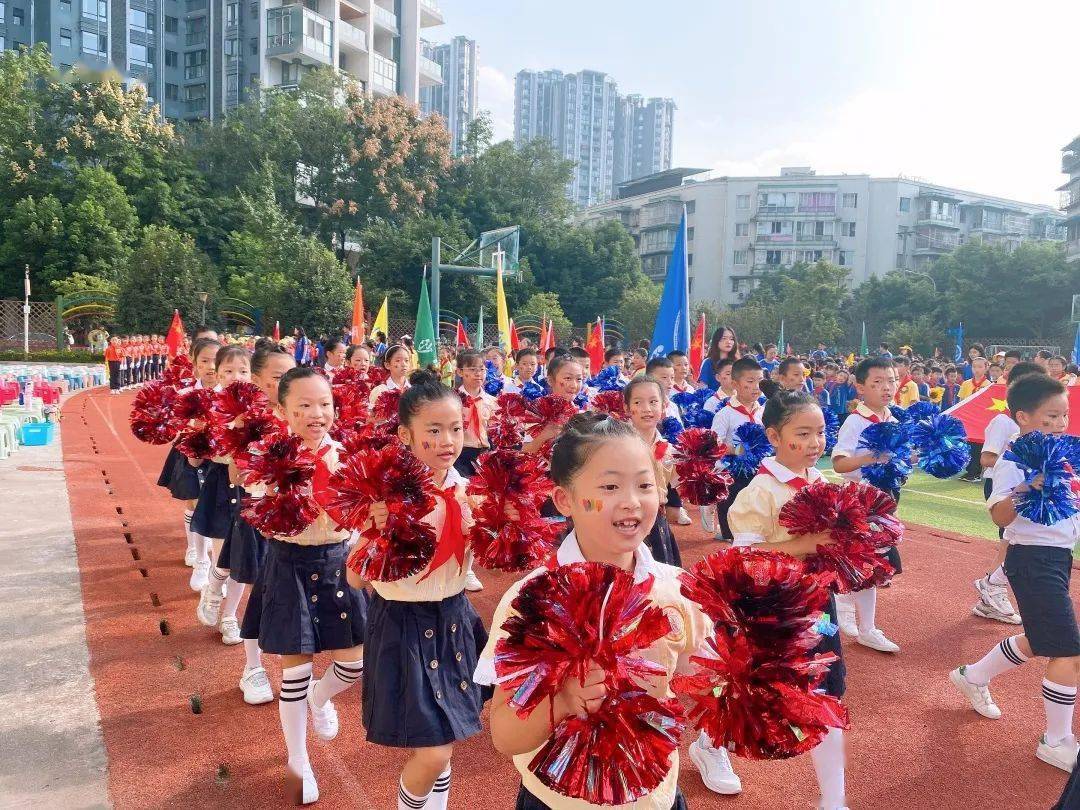 金沙健儿勇拼搏情系奥运展风采成都市金沙小学第二十八届快乐奥运节