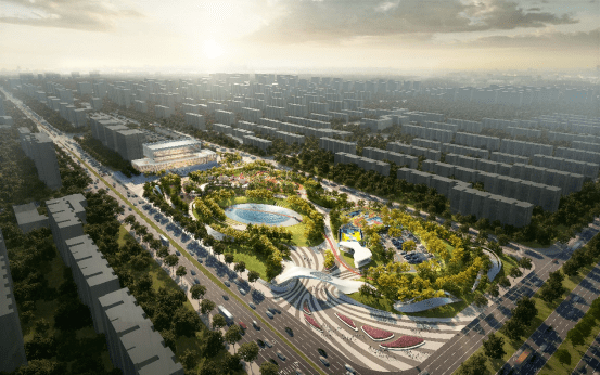 长春·中铁博览城潮玩体育公园效果图
