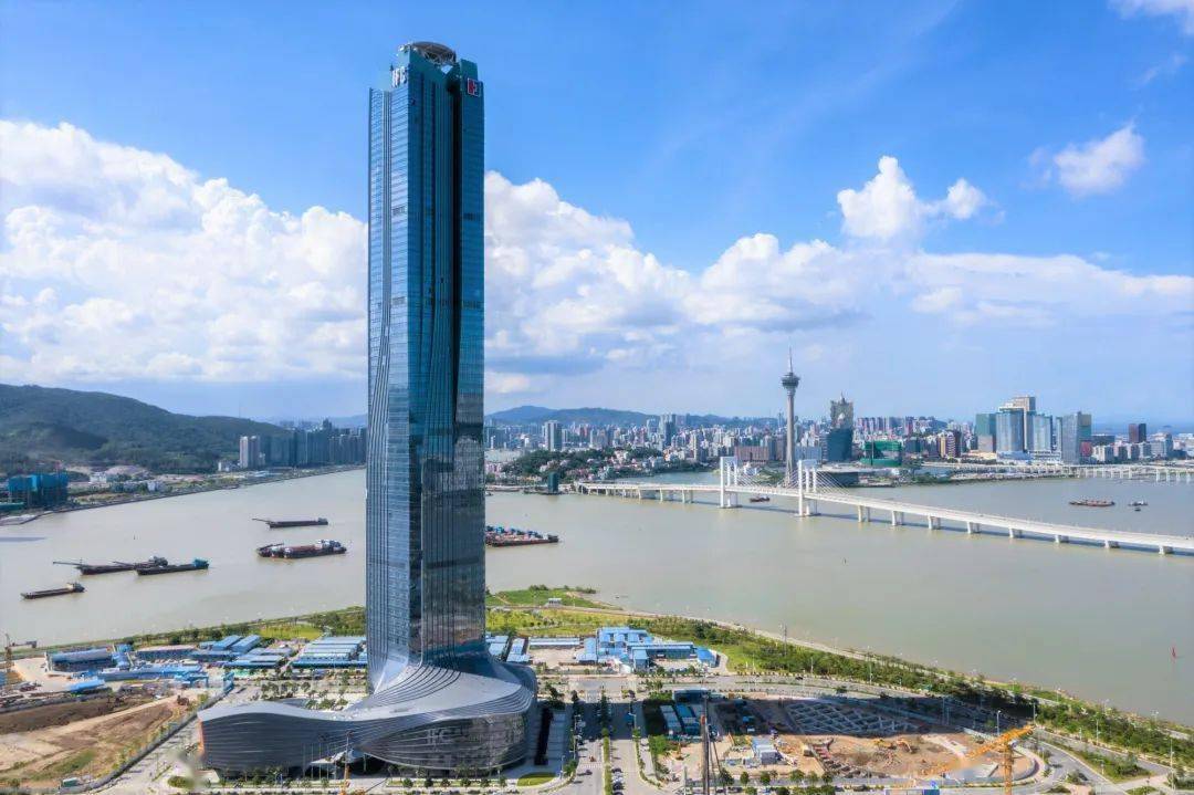 珠海横琴国际金融中心大厦珠海第一高楼武汉长城汇鲁班奖工程国华金融