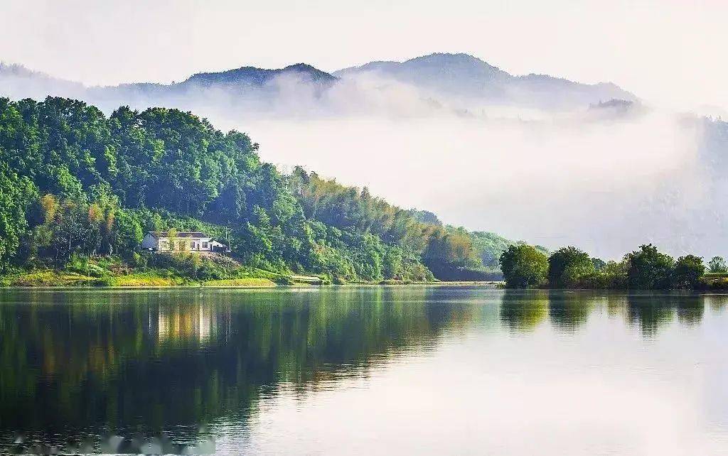 热映中《长津湖》取景地——天台寒山湖,湖光山色,是!