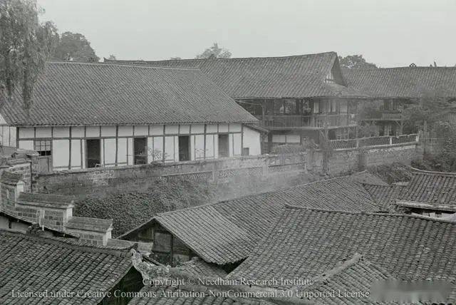 武汉大学抗日战争期间在四川乐山的照片