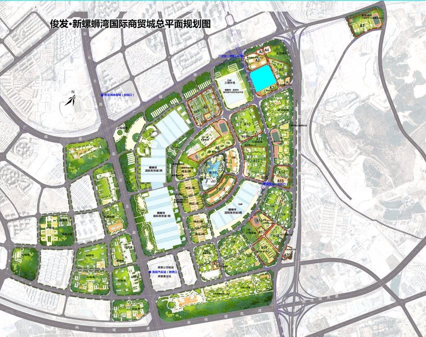 俊发彩云城a6地块过规含12栋高层及18班幼儿园