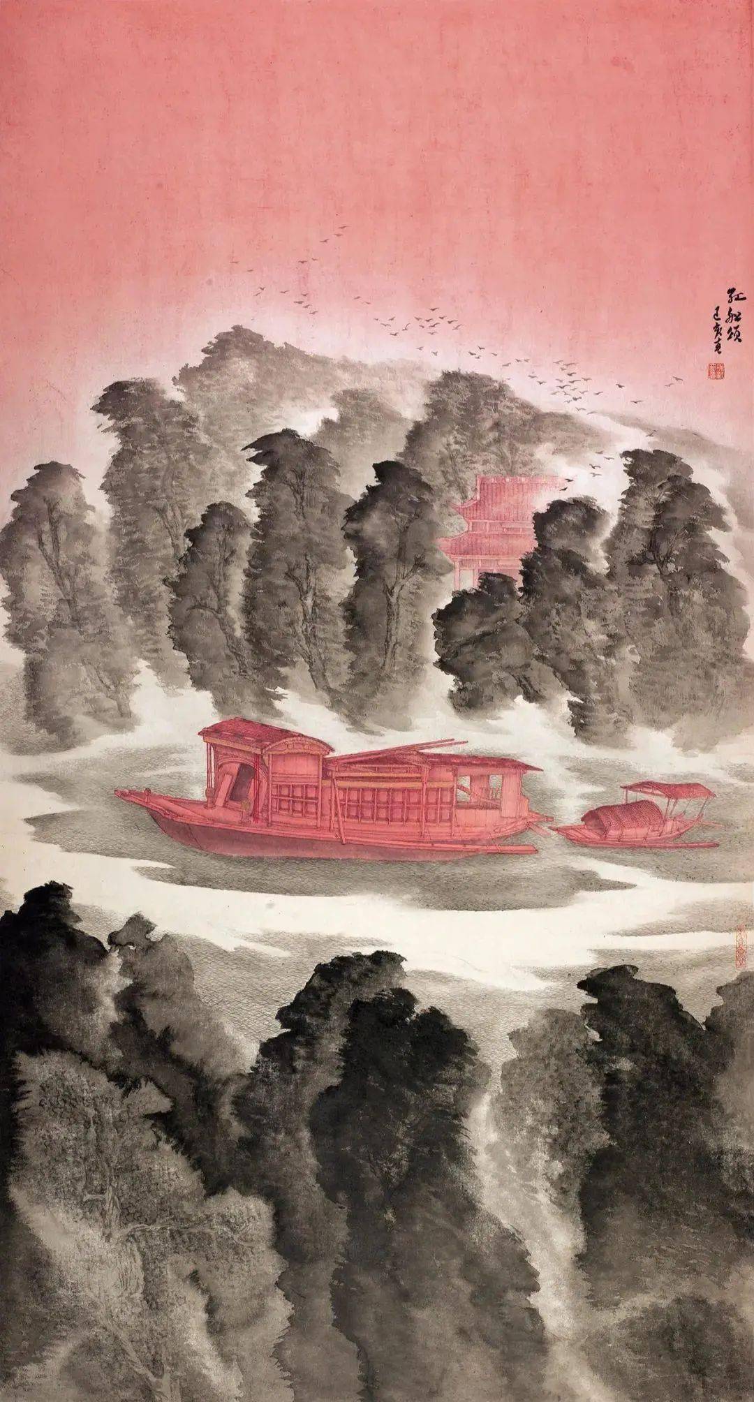 在红船起航地看见美好中国——庆祝中国共产党成立100周年书画展开幕