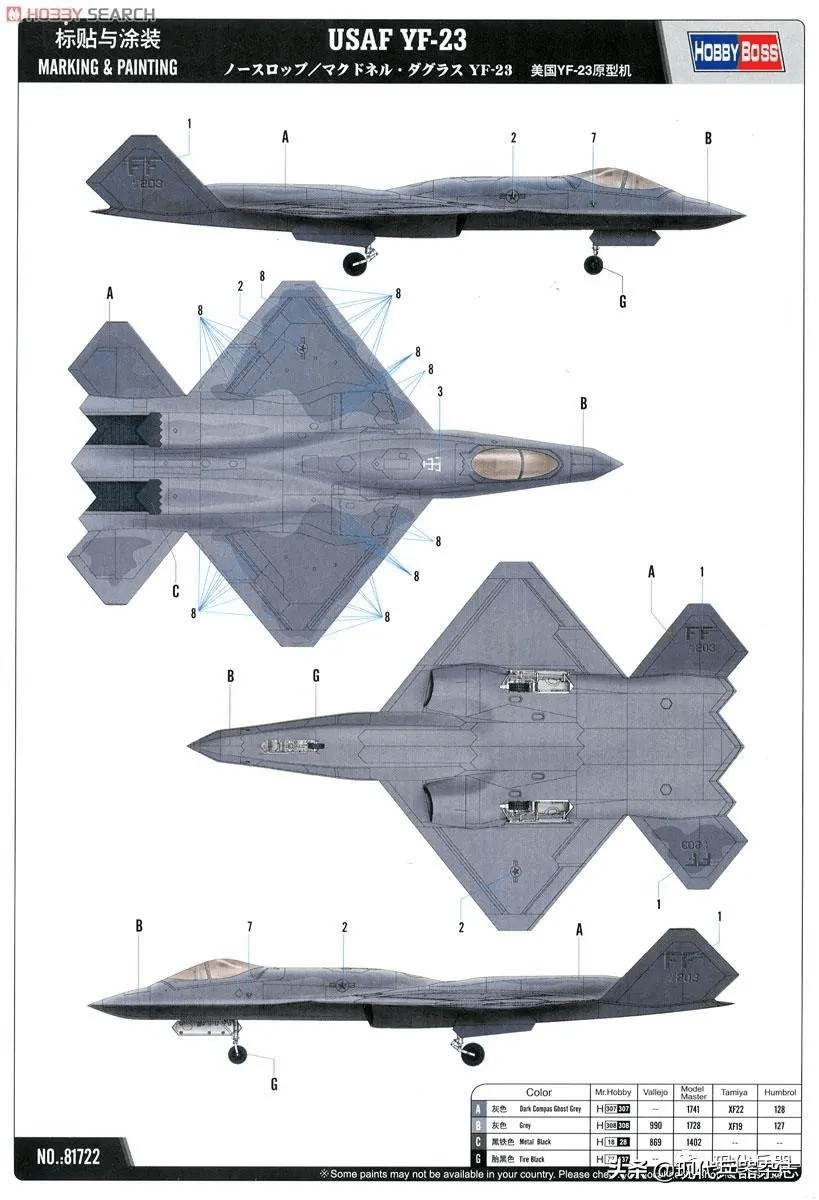 美国空军"先进战术战斗机"竞标落幕30周年,回看yf-23和yf-22 (一)