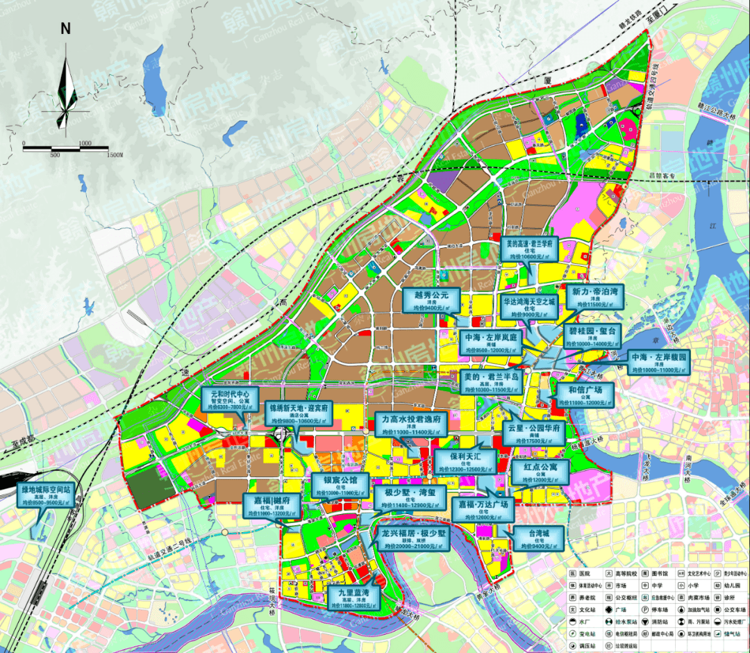10月赣州中心城区房价地图出炉!"银十"已过半,你该关注这些楼盘