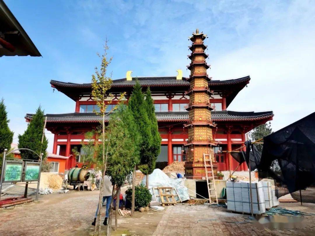 刘平‖ 濮阳八景"东寺晓钟"重现濮阳_云峰寺