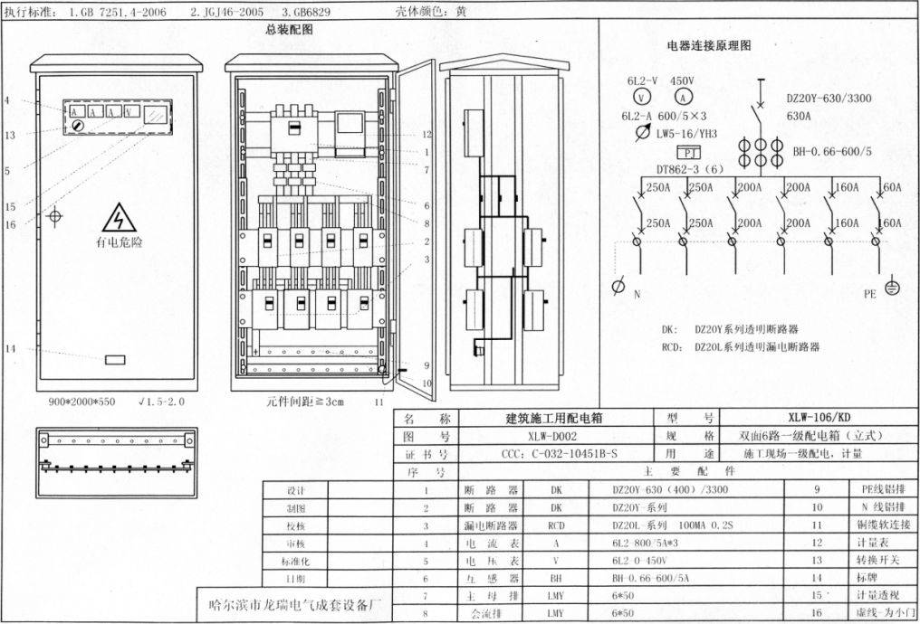 施工现场临时用电配电箱(柜) 如何配置?标准化示例!