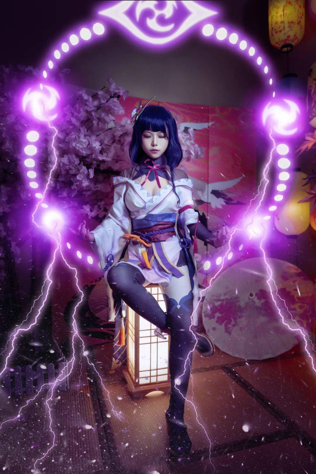 cosplay特辑丨原神雷电将军cos