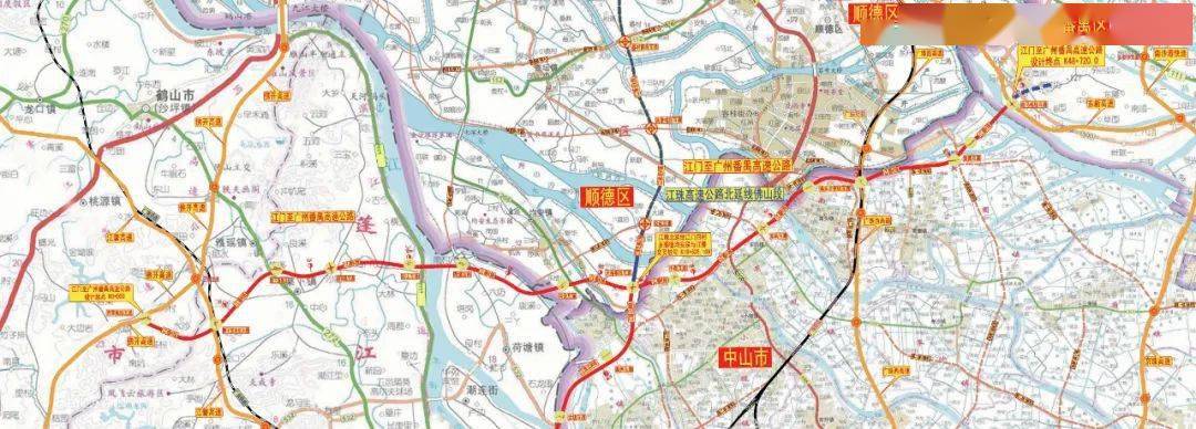 好消息!广中江高速全线通车倒计时,南沙至江门行程又大大缩短了!