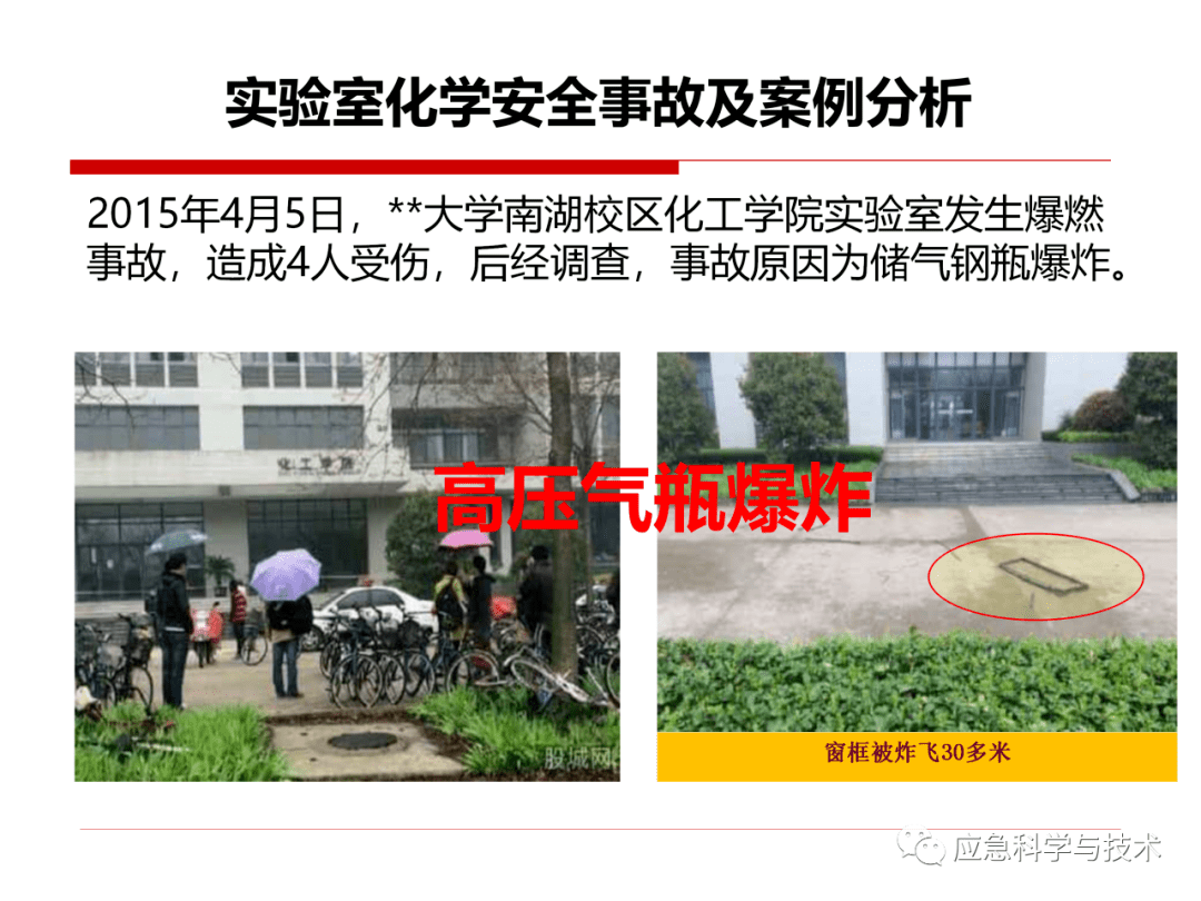 中科院化学所发生一起实验室安全事故,事故造成1人死亡.