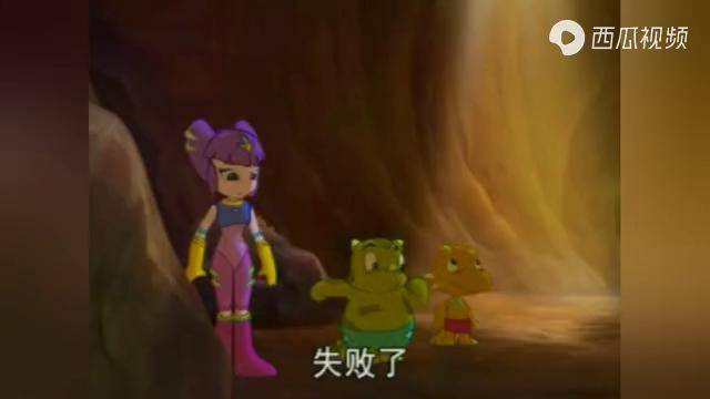 蓝猫淘气蓝猫为救出伙伴把毛毛虫冻成冰棍趁机逃离困境