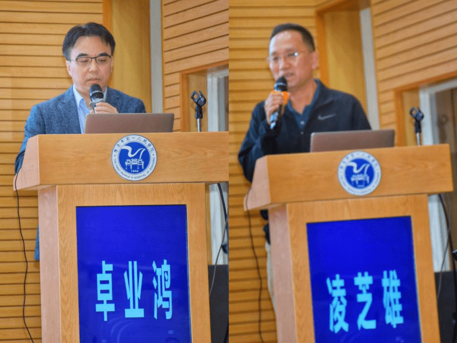 开幕式上,中山大学中山眼科中心卓业鸿副院长,肇庆市医学会会长凌芝雄