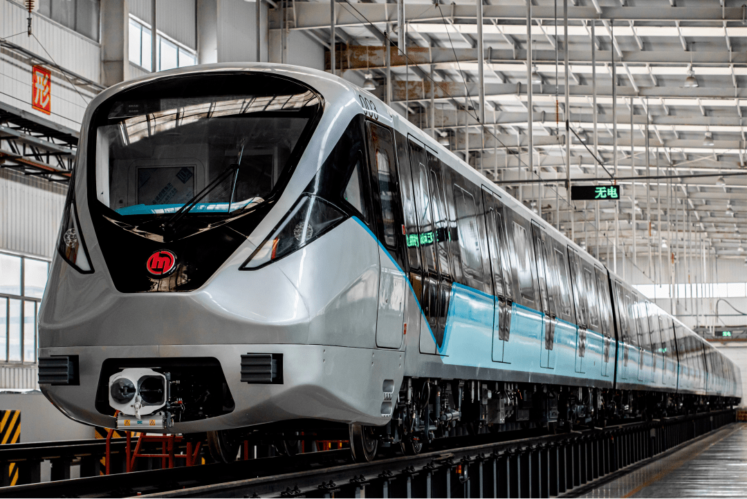 中国标准地铁a型列车暨杭州机场轨道快线列车来了