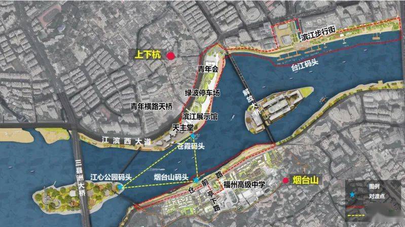 福州"两江四岸"核心段总投资约2.3亿,总面积618亩!_城市客厅