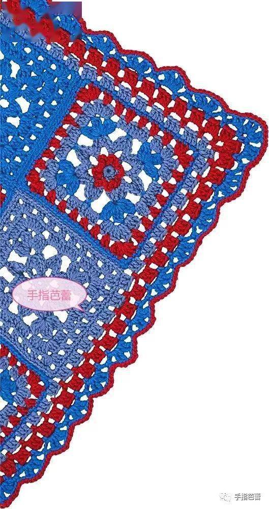 钩织毛线毯 附图解_毛毯_幸福感_毛线