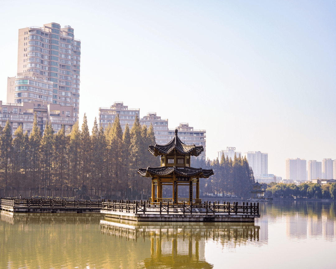 抓住秋天的尾巴,周末一起去天门这几个地方散步吧!_陆羽_公园_东江道