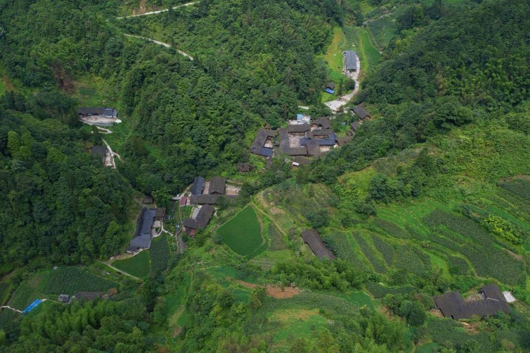 酉阳县木叶乡大板营村大咸井(央广网发 重庆市住房城乡建委供图)