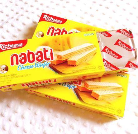 nabati威化饼价格多少钱nabati丽芝士威化饼好吃吗