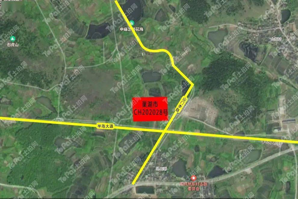 合肥总起拍价约613亿元巢湖2022年首场土拍推出3宗共2173亩地块