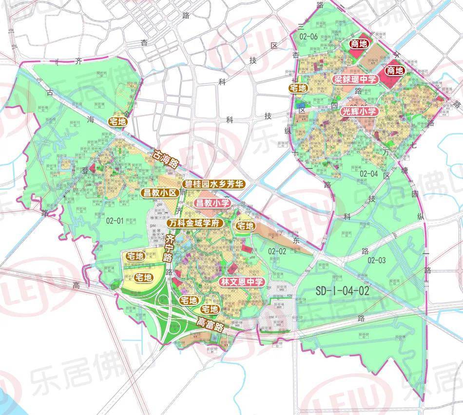 超全2021佛山超40份片区规划图调整成常态买房必看